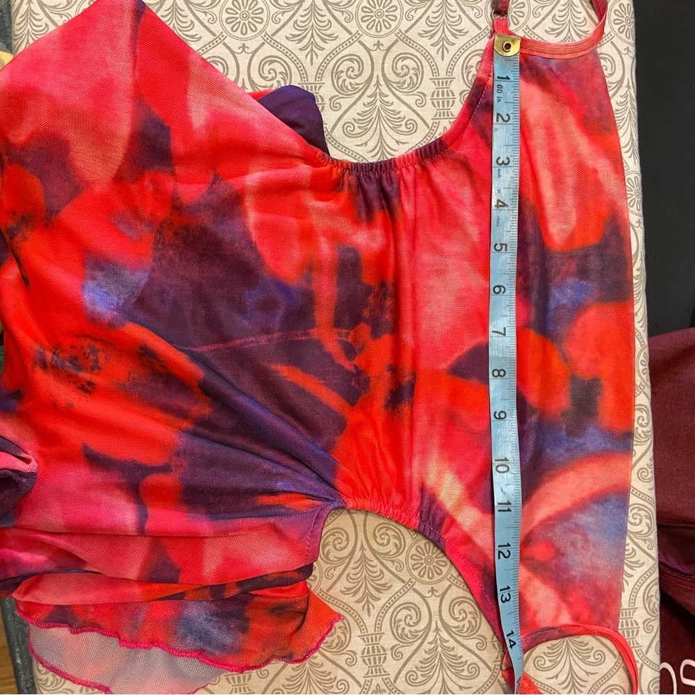 NWT New Fashion Nova She’s Electric Ruffle Pink Purple Asymmetrical Mini Dress M - Picture 3 of 13